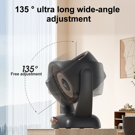 WHATOOK Cordless Wall-Mounted Desk Fan