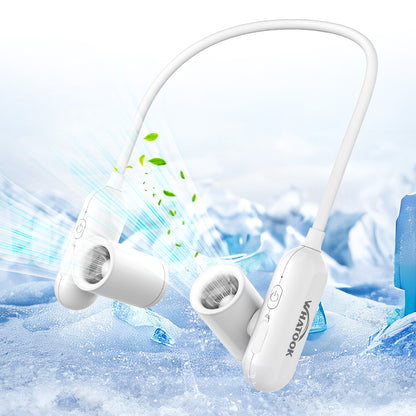 Neck Fan Battery Operated Hand-Free Wearable Personal Fan
