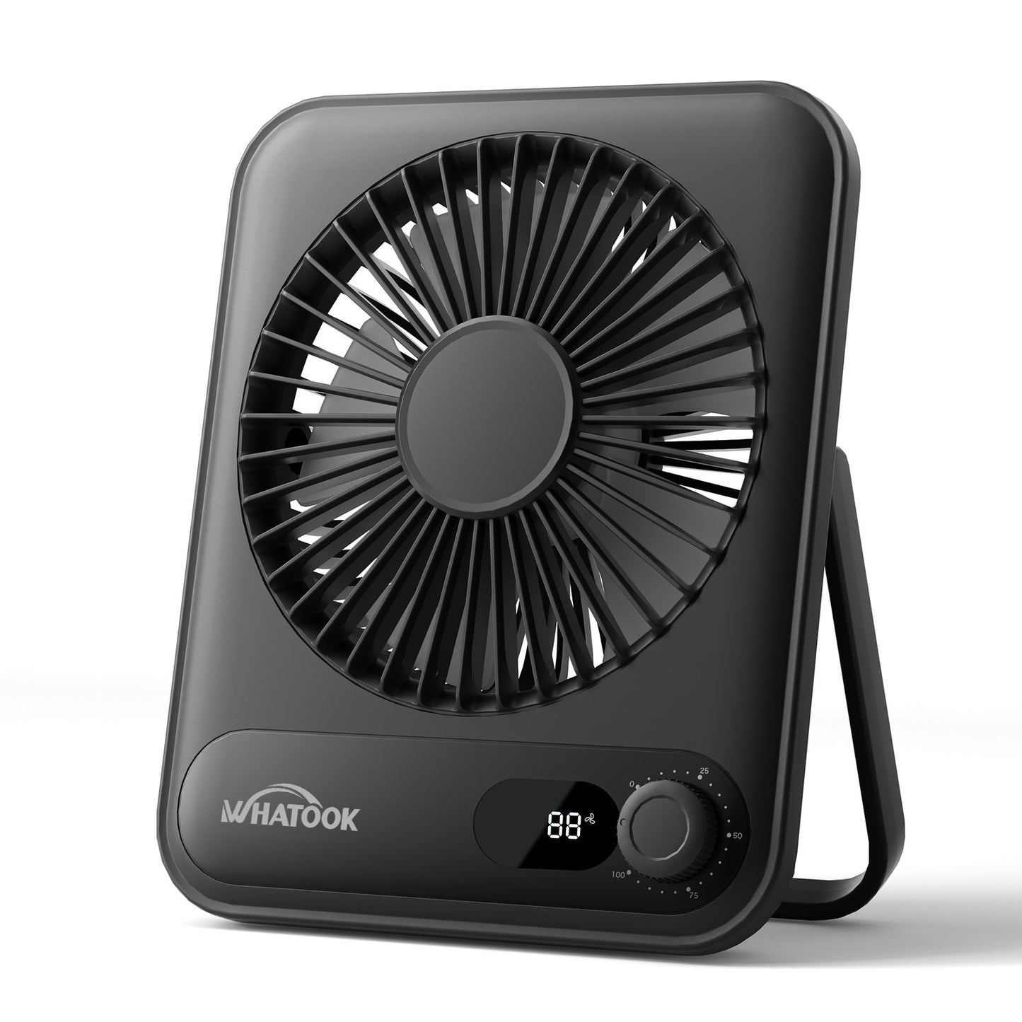 WHATOOK Mini Desk Fan with USB Charging